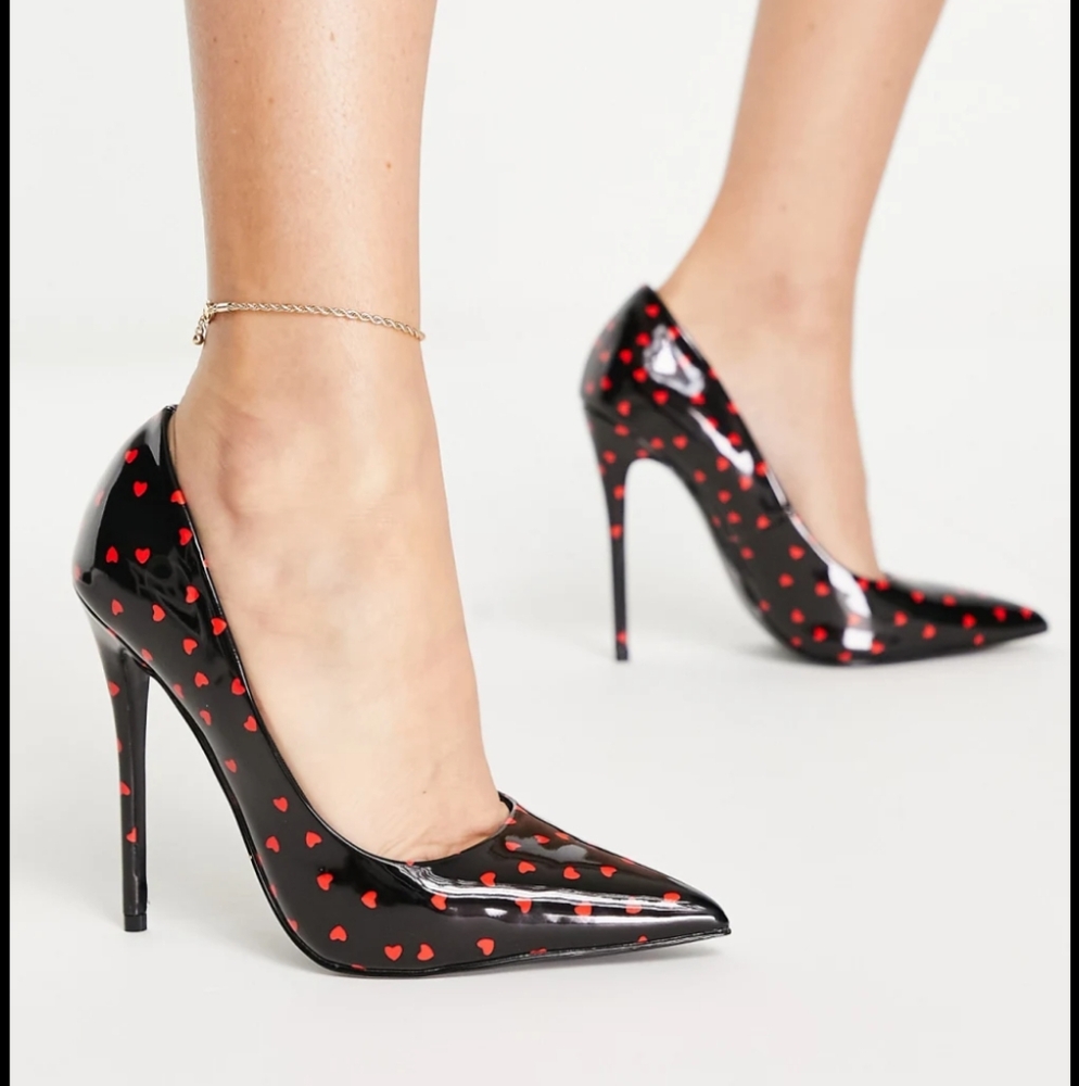 ASOS DESIGN Passion stiletto pumps in multi